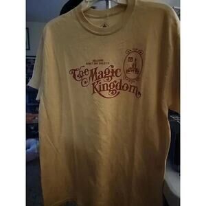 Walt Disney World Parks Admit One the Magic Kingdom T-Shirt Men's Med NWT A101